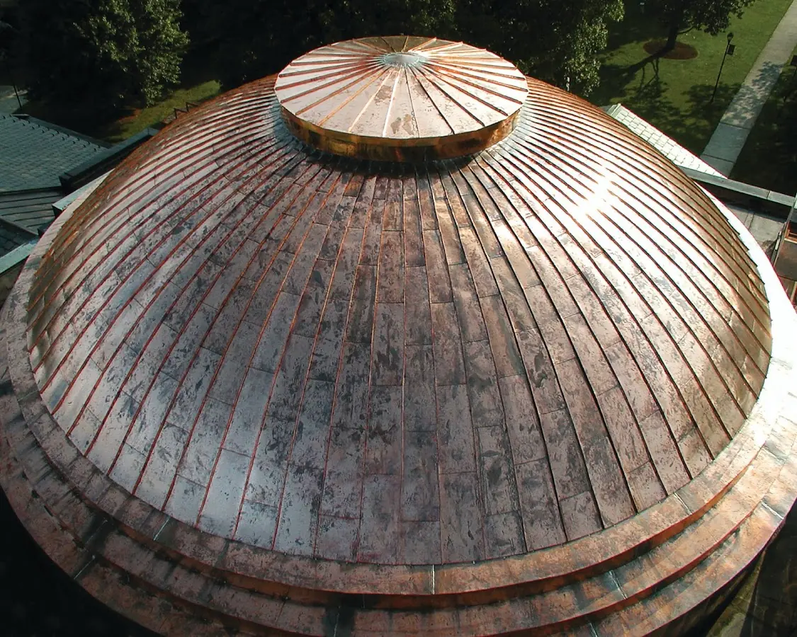 Craftsman Roofing crew installing a new roof in Powderhorn Park